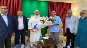 Read more about the article জামায়াত আমিরের সঙ্গে সাক্ষাতে তারেক রহমান