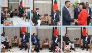 Read more about the article প্রধানমন্ত্রীর সঙ্গে বিদেশি প্রতিনিধিদের সৌজন্য সাক্ষাৎ